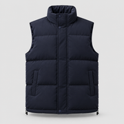 BRIAN™ | Montarello Men's Lightweight Quilted Zip-Front Vest