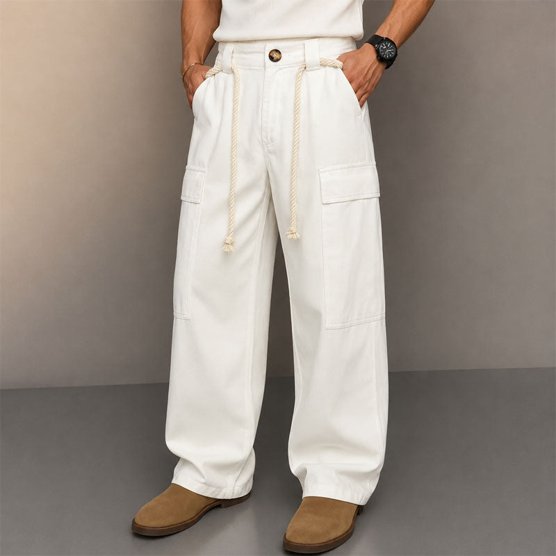 BRAIN™ | Men's Wide-Leg Cargo Trousers