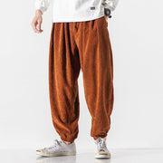 BRAIN™ | Men's Loose-Fit Corduroy Jogger Trousers