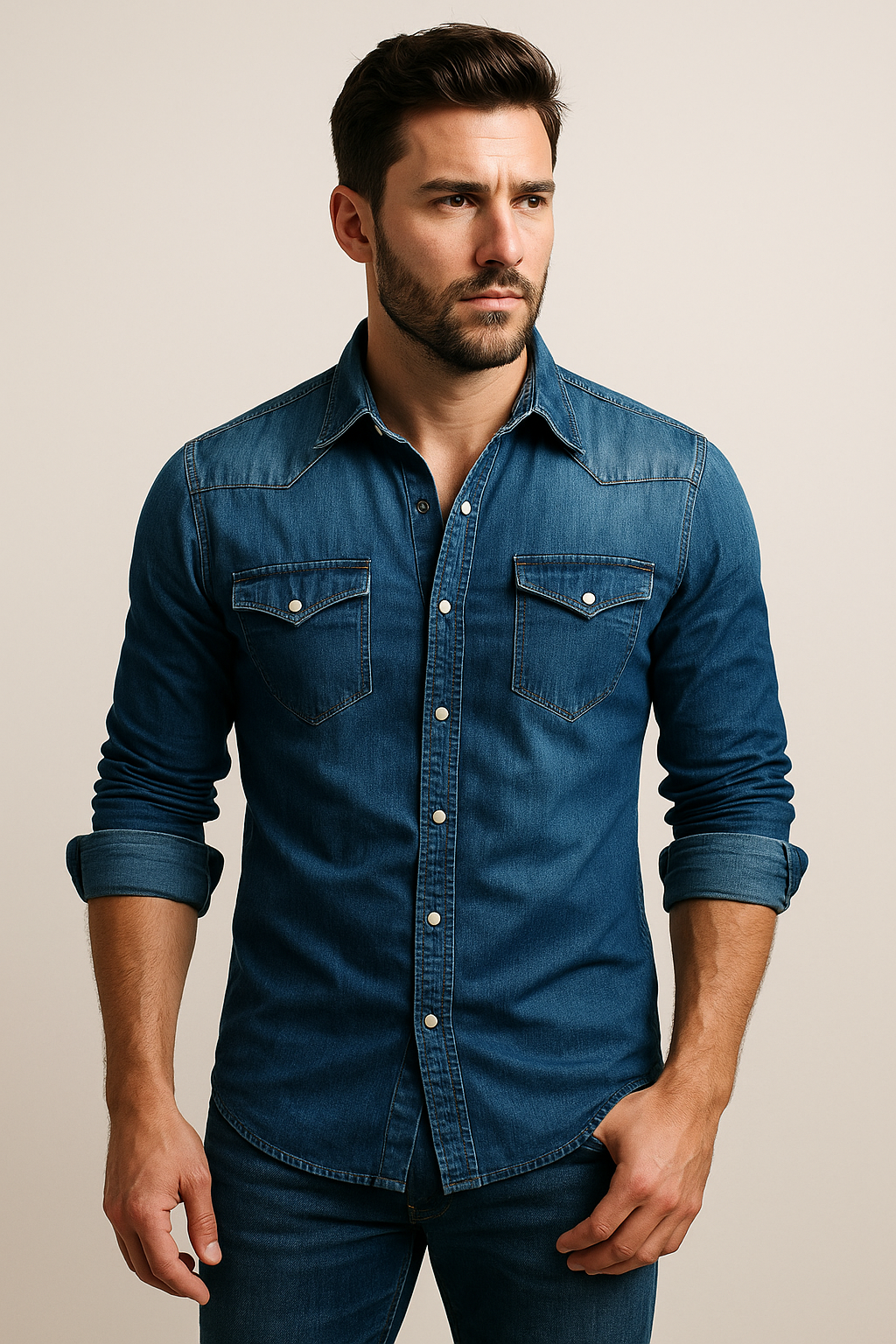 BRAIN™ | Denim Shirt
