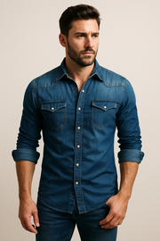BRAIN™ | Denim Shirt