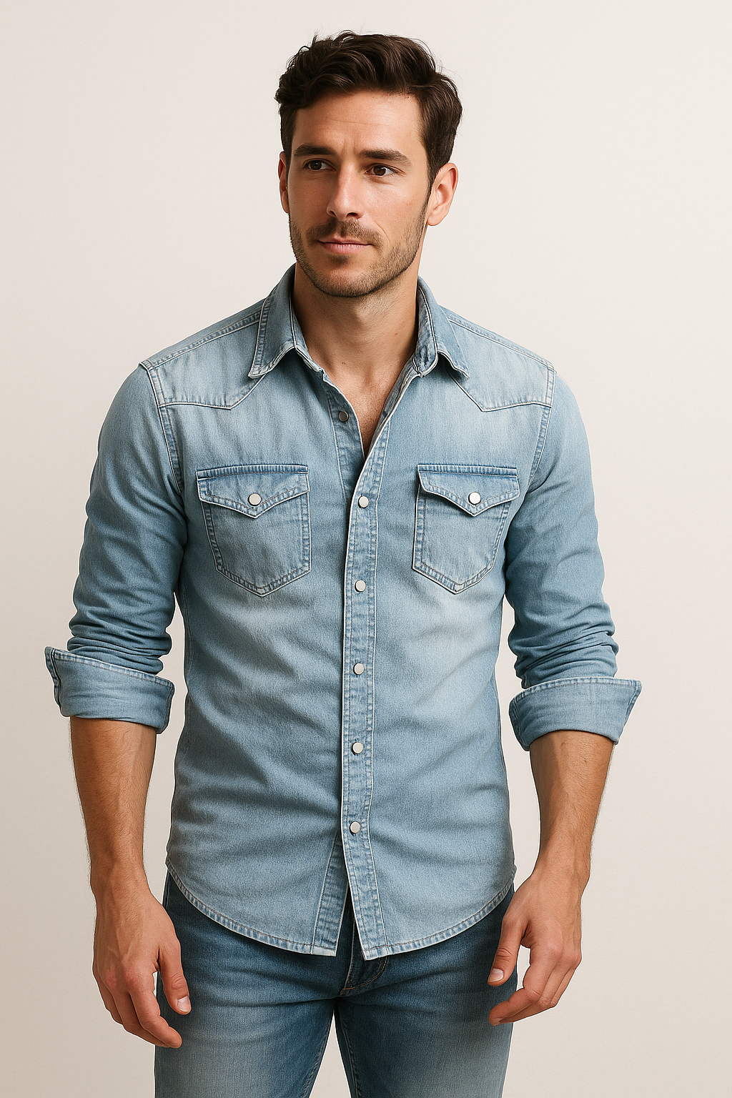 BRAIN™ | Denim Shirt