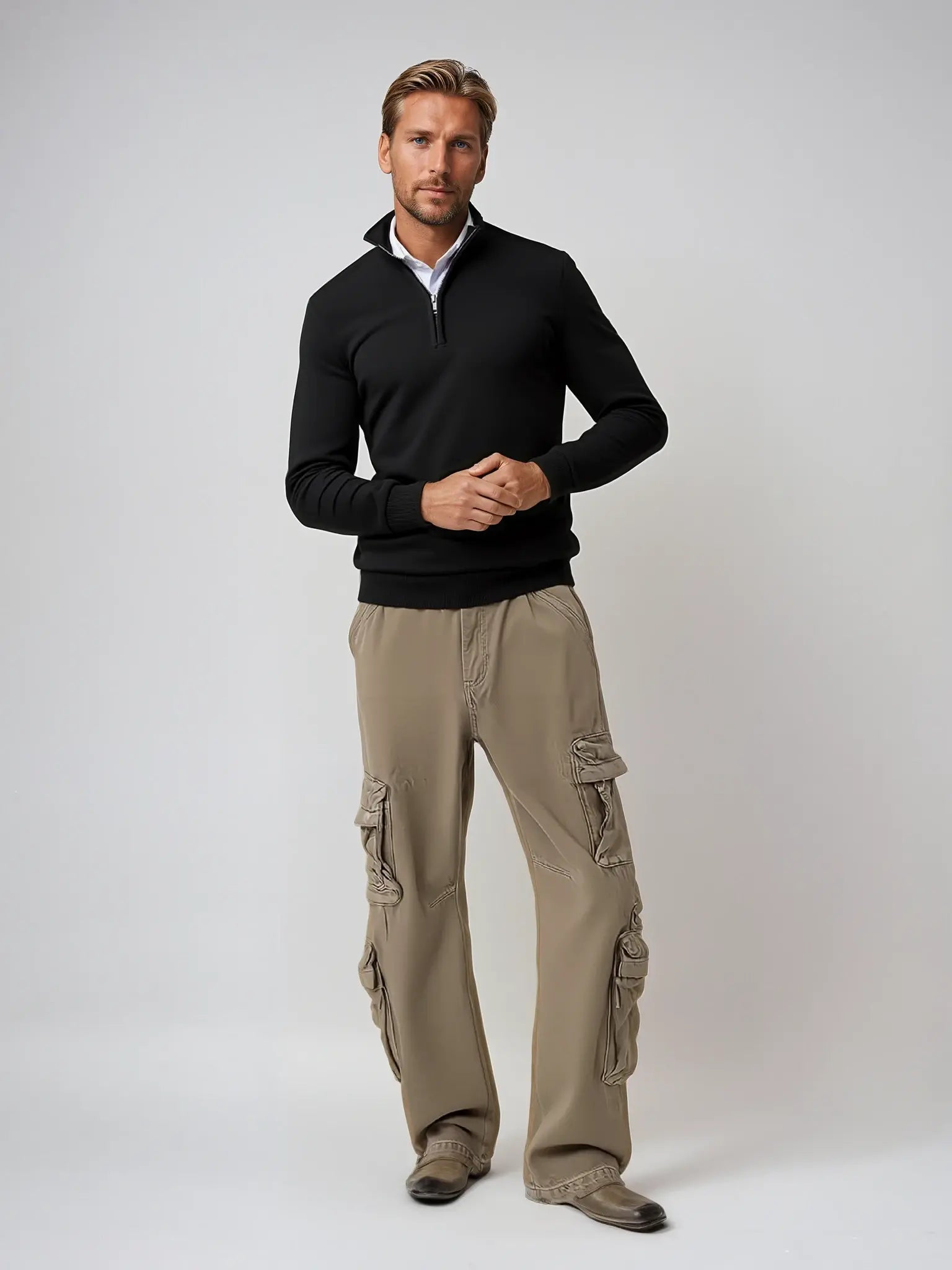 BRAIN™ | Half-Zip Sweater
