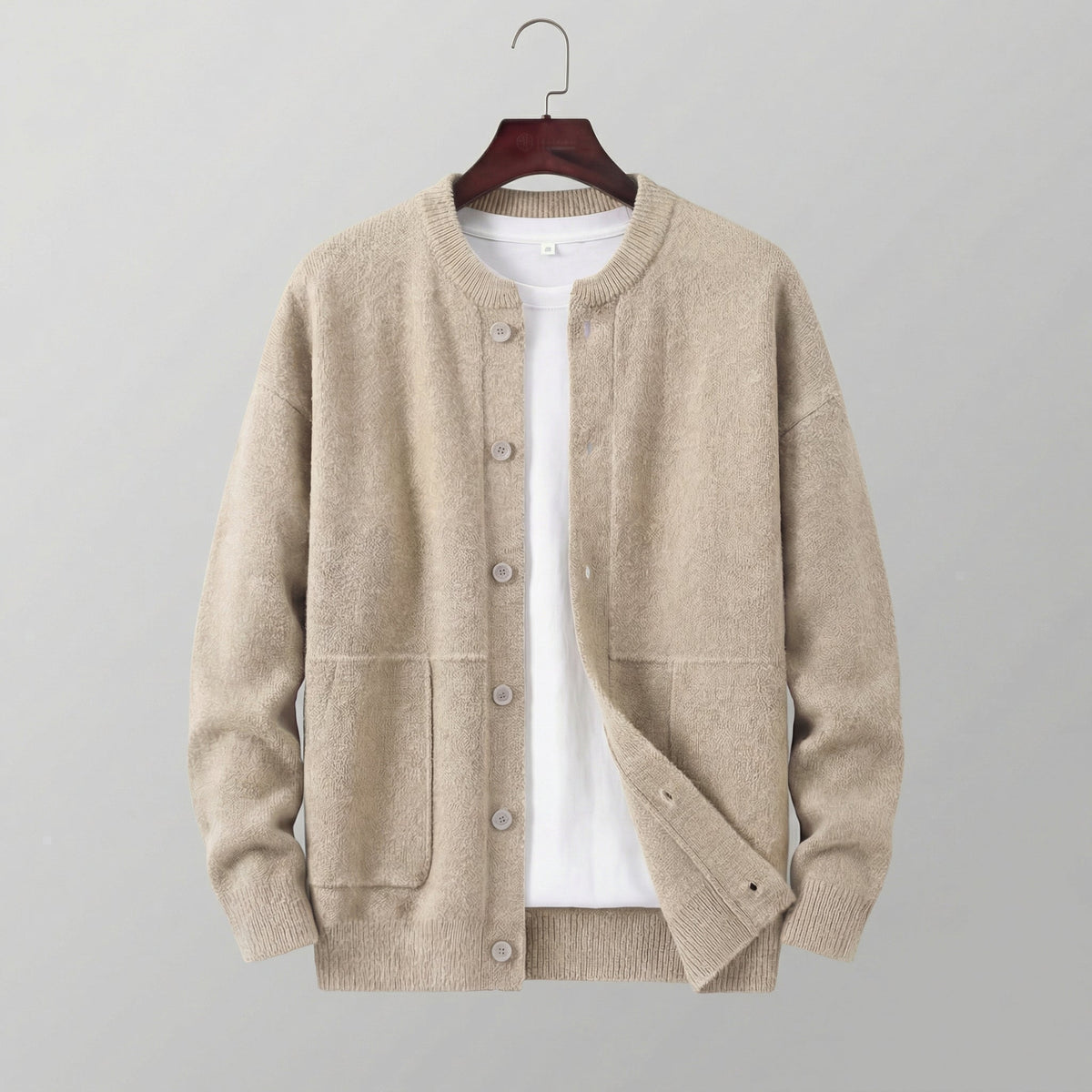 BRIAN™ | Men's Soft Knit Cardigan
