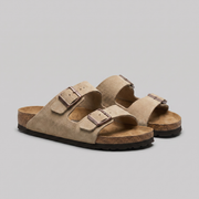 BRAIN™ | Men's Double-Buckle Suede Sandals