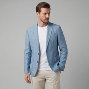 BRAIN™ | Men's Two-Button Linen Blazer