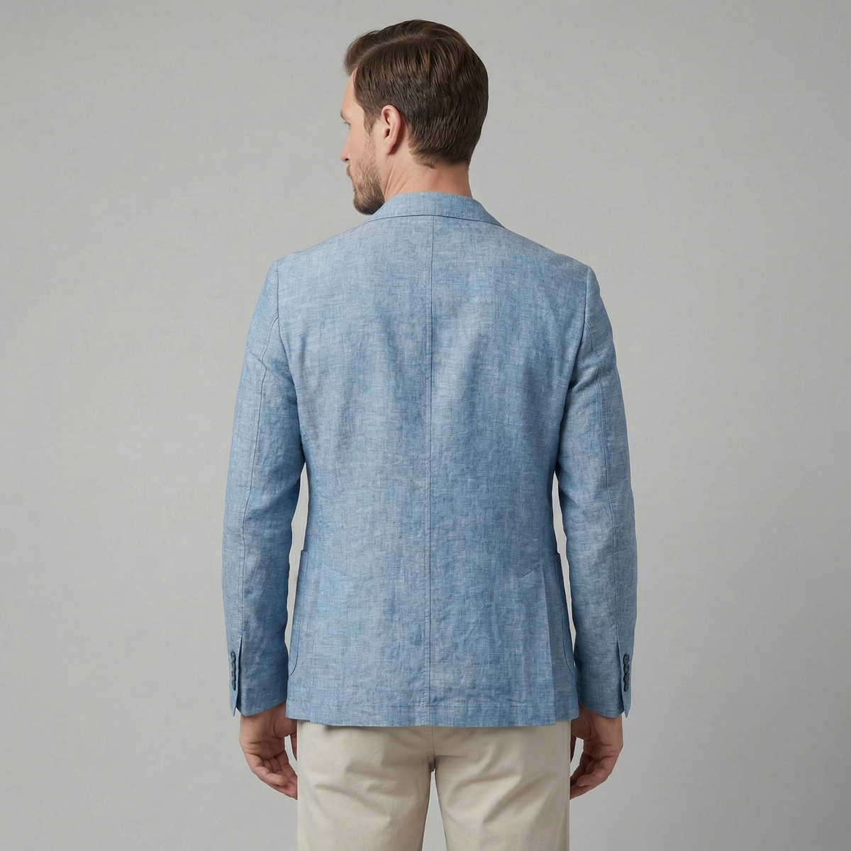 BRIAN™ | Men's Two-Button Linen Blazer