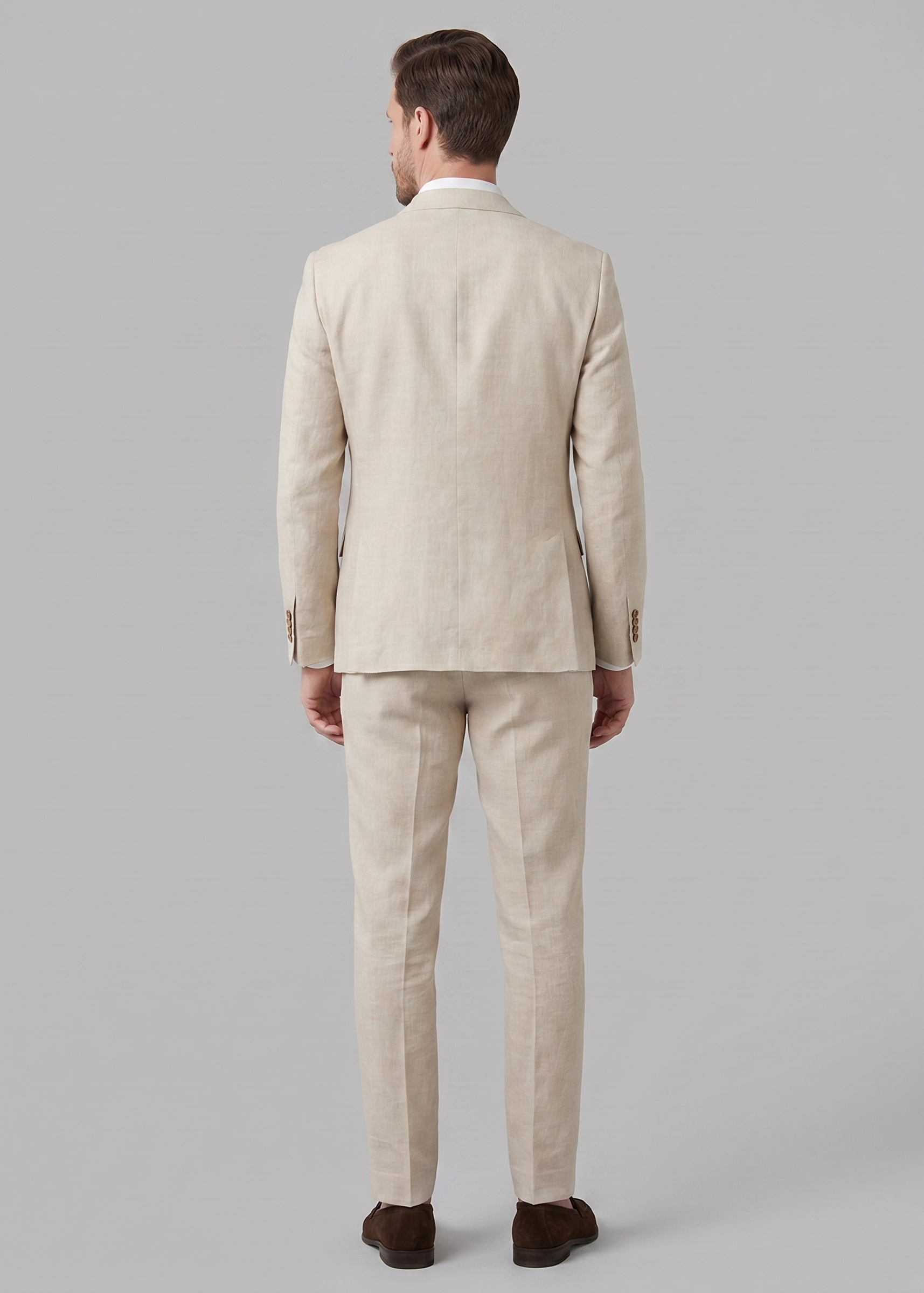 BRAIN™ | Men's Linen Blend Two-Piece Suit