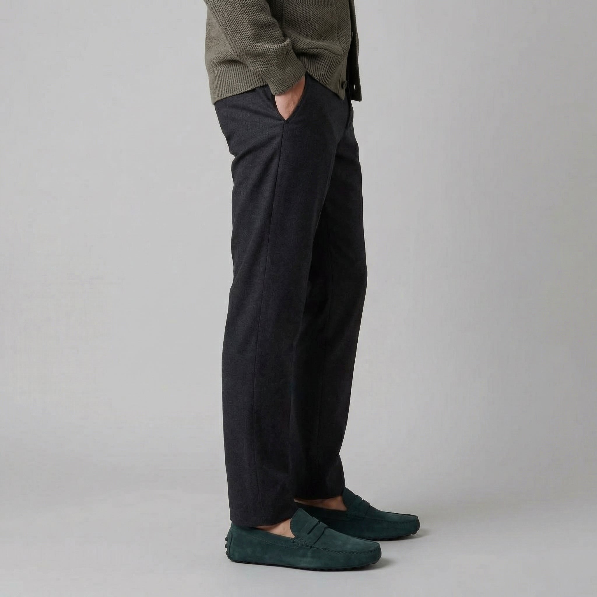BRAIN™ | Men's Classic Suede Penny Loafers