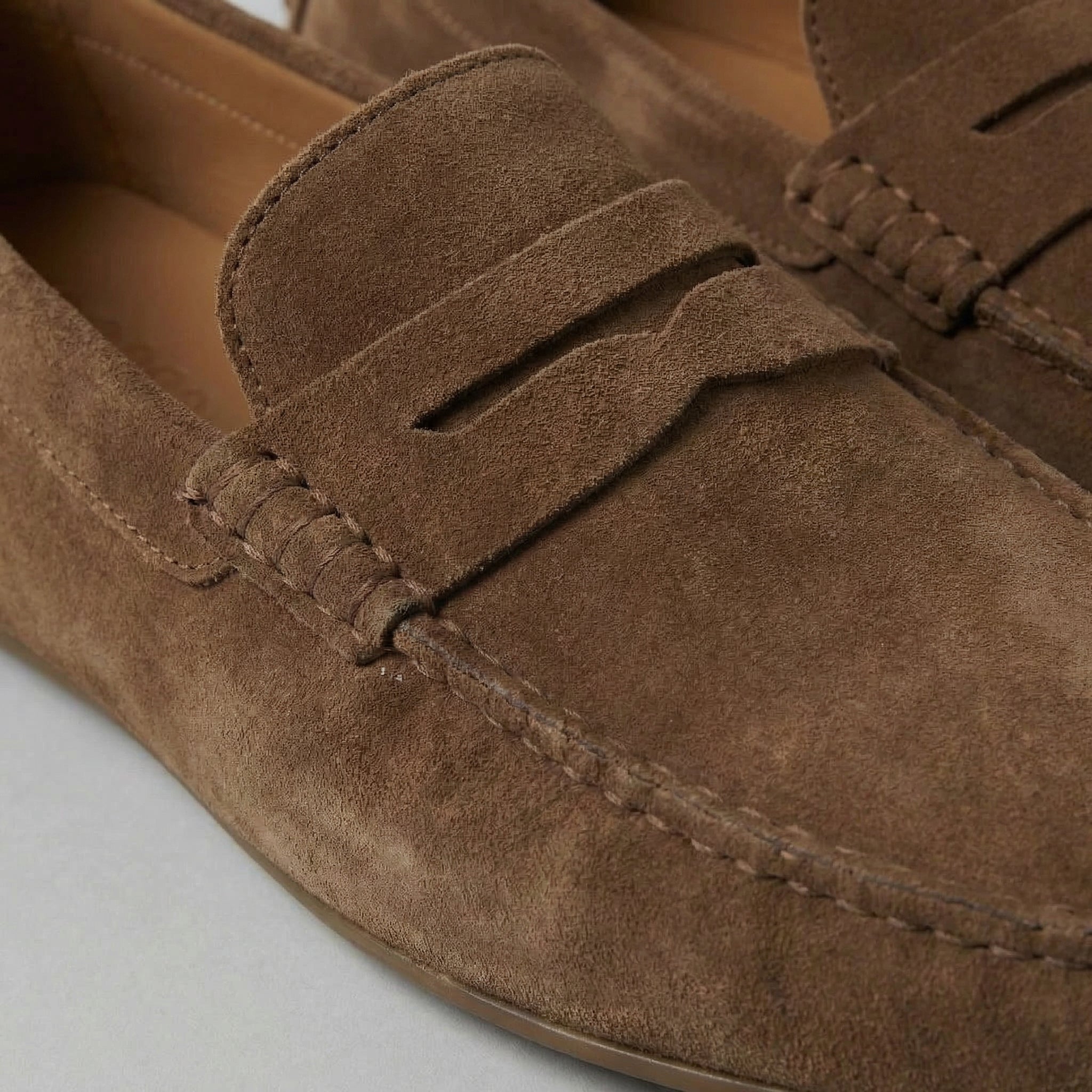 BRAIN™ | Men's Classic Suede Penny Loafers
