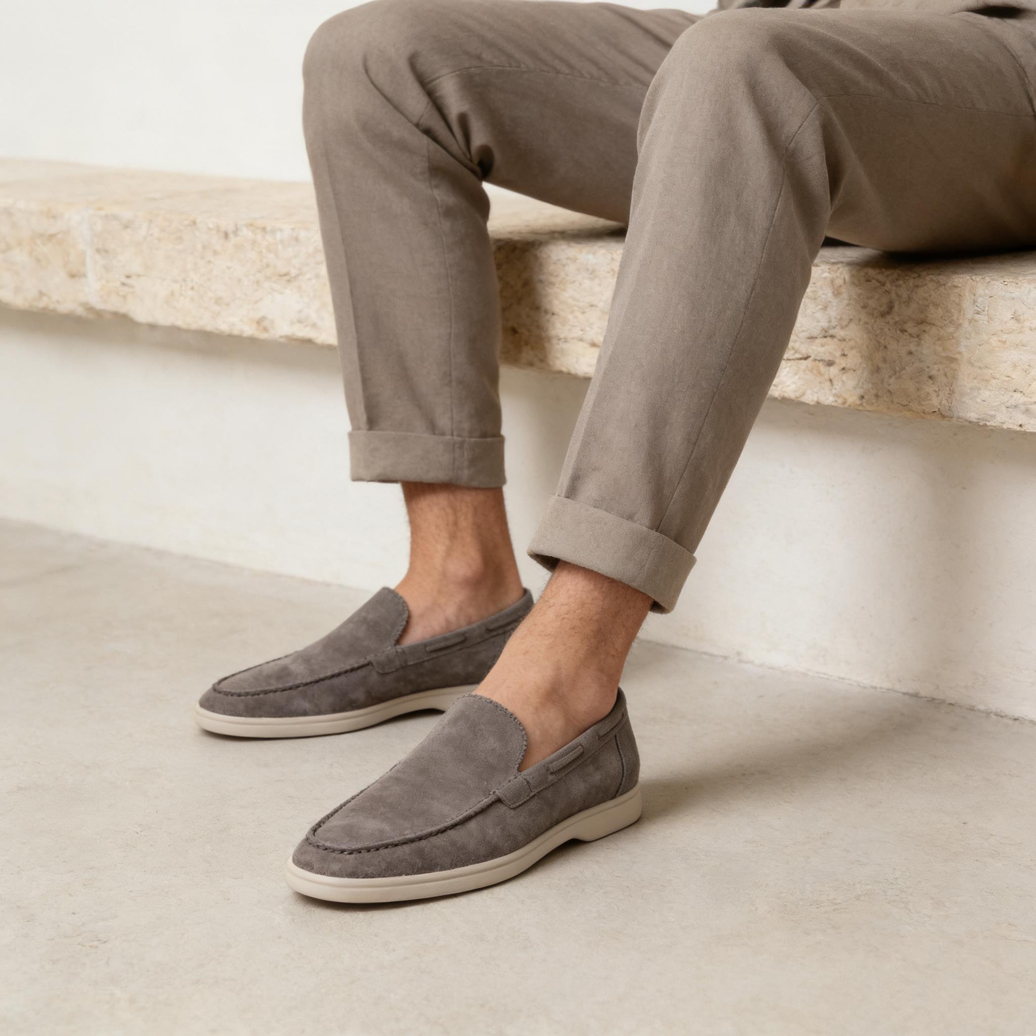BRAIN™ | Men's Suede Loafers