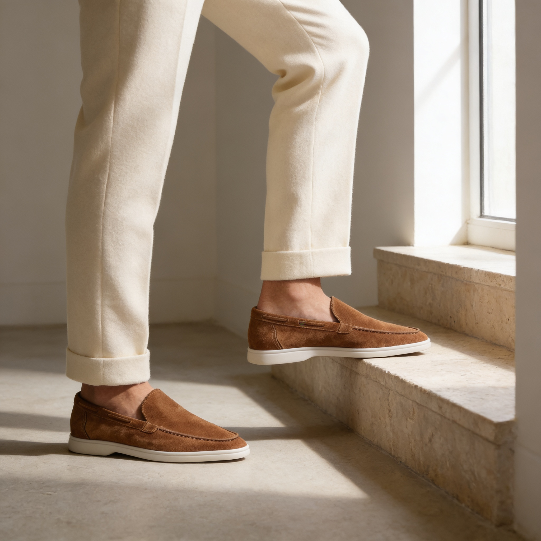 BRAIN™ | Men's Suede Loafers