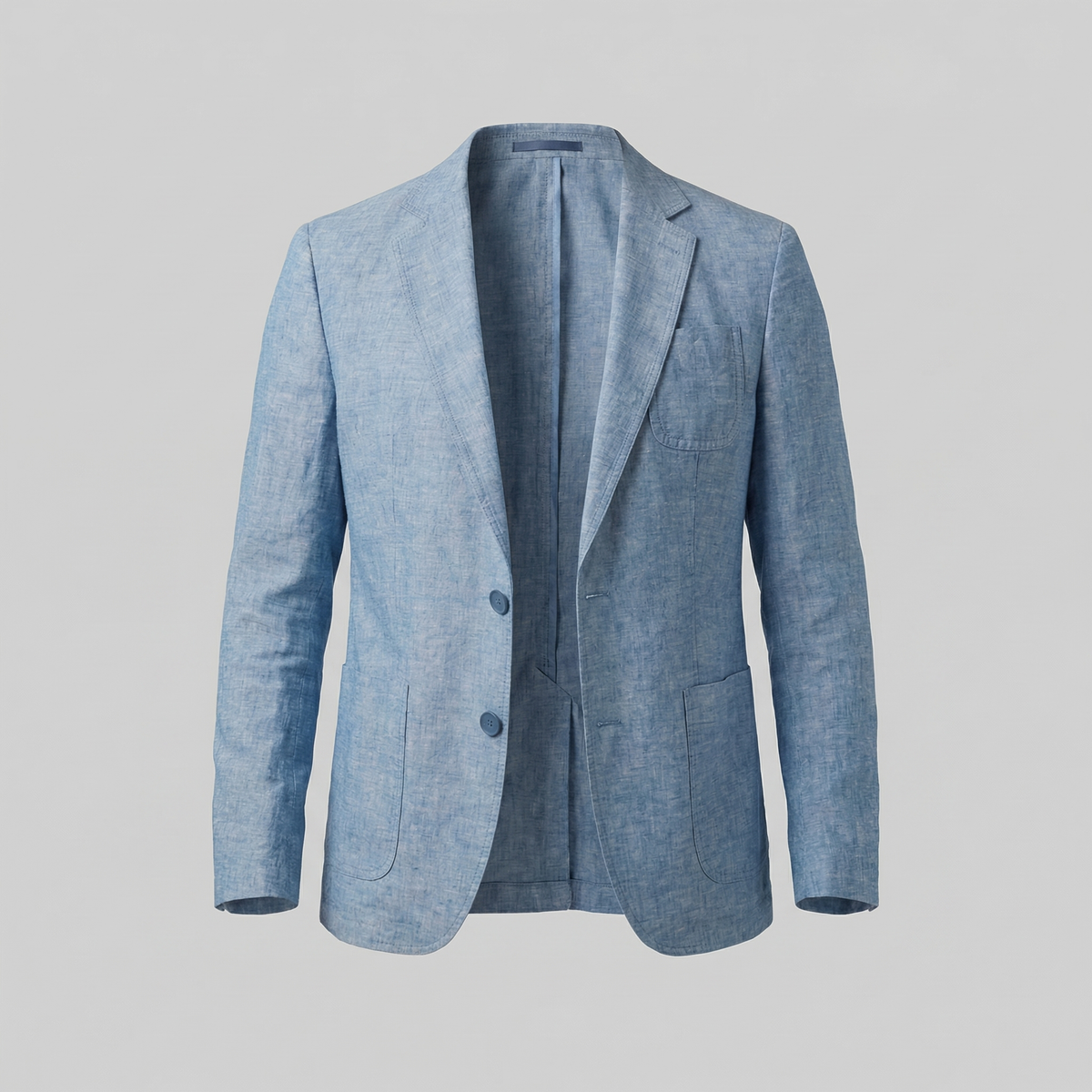 BRIAN™ | Men's Two-Button Linen Blazer