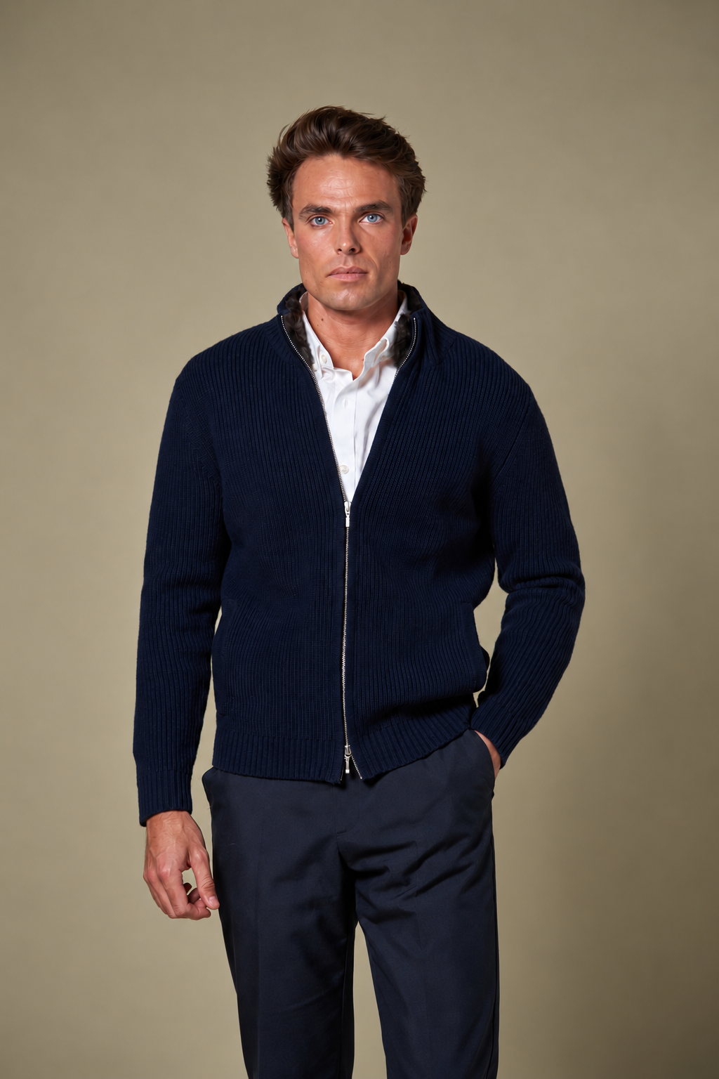 BRIAN™ | Genuine Fur Collar Blouson