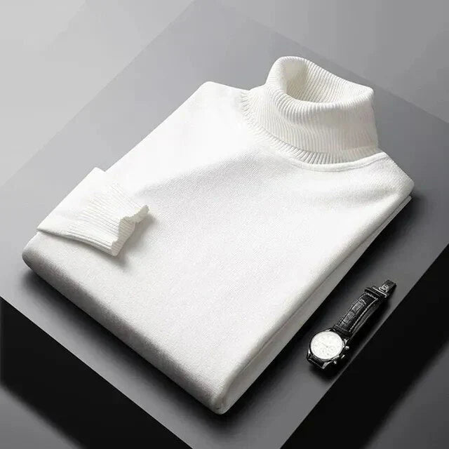 BRAIN™ | LONG SLEEVE TURTLENECK SWEATER FOR MEN