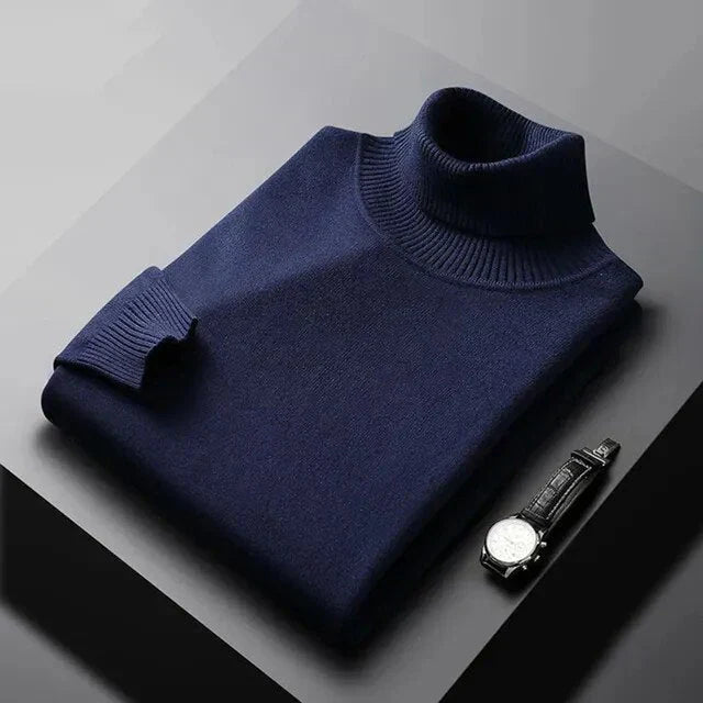 BRAIN™ | LONG SLEEVE TURTLENECK SWEATER FOR MEN