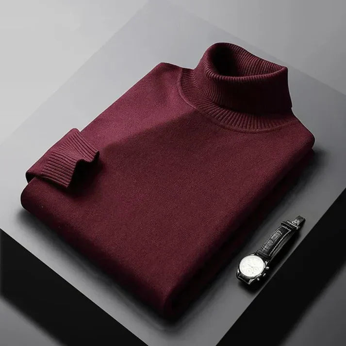 BRAIN™ | LONG SLEEVE TURTLENECK SWEATER FOR MEN