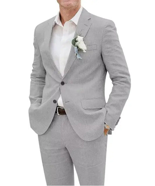 BRAIN™ | Men's Straight-Fit Suit Set