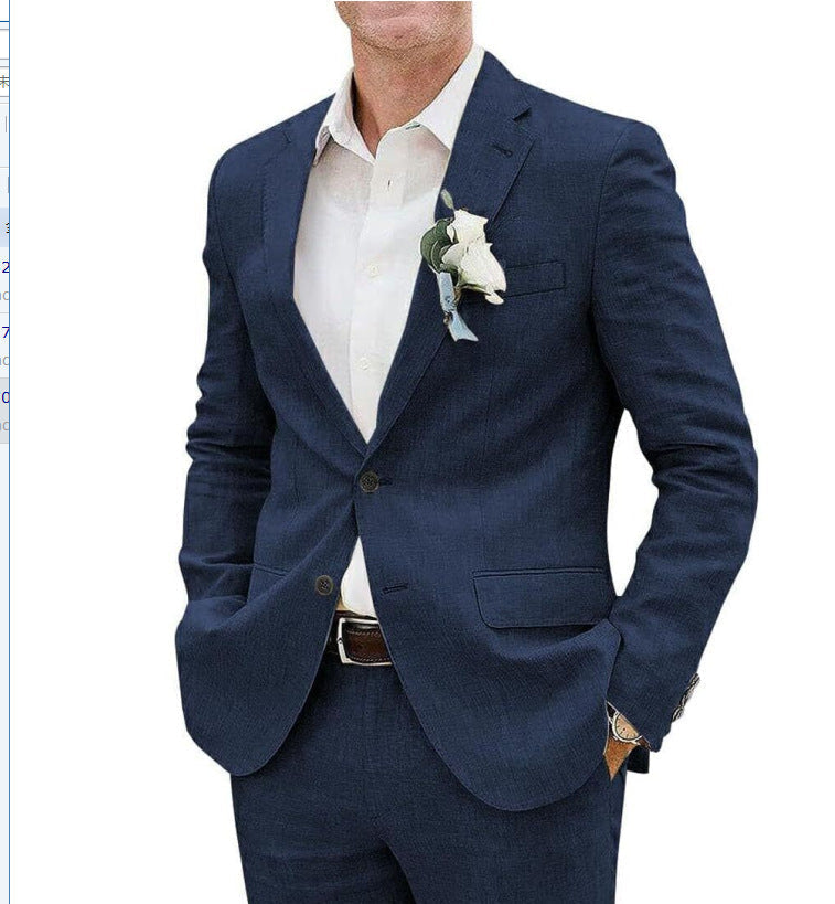 BRAIN™ | Men's Straight-Fit Suit Set