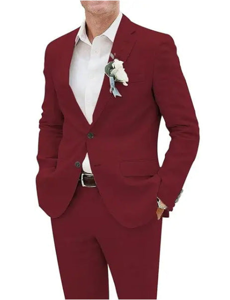 BRAIN™ | Men's Straight-Fit Suit Set