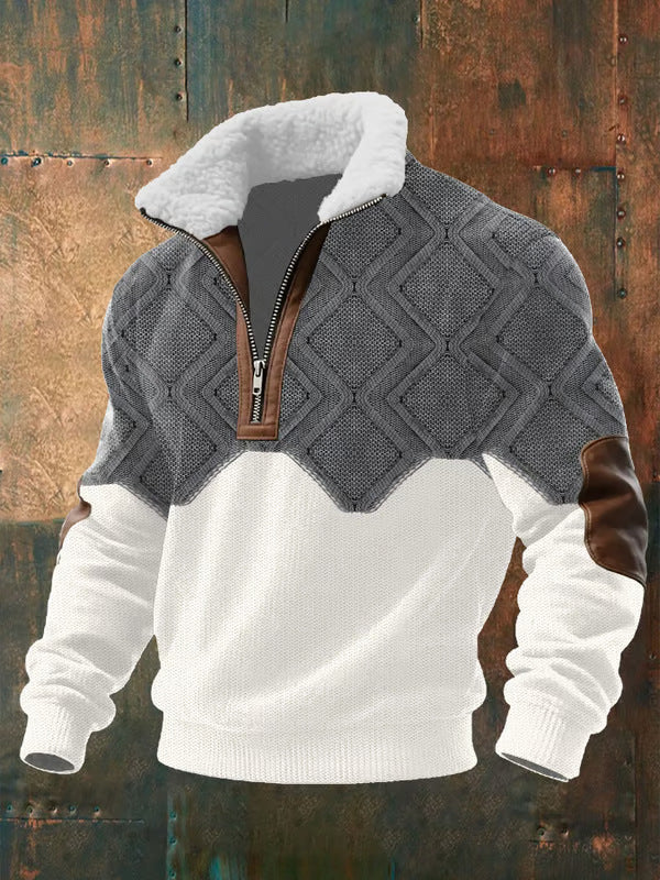 BRIAN™ | HIGH COLLAR SWEATER