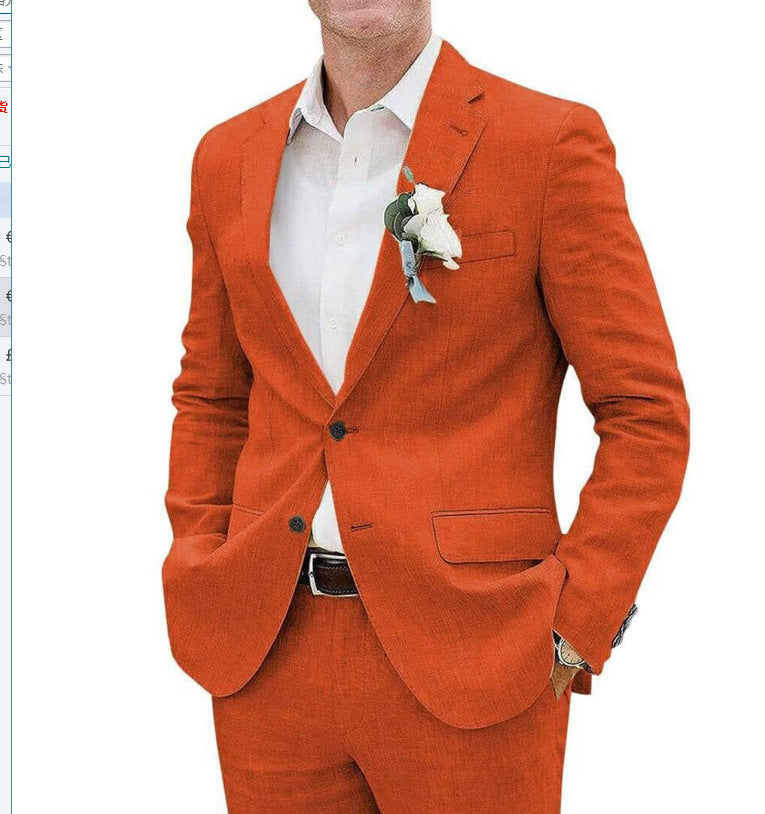 BRAIN™ | Men's Straight-Fit Suit Set