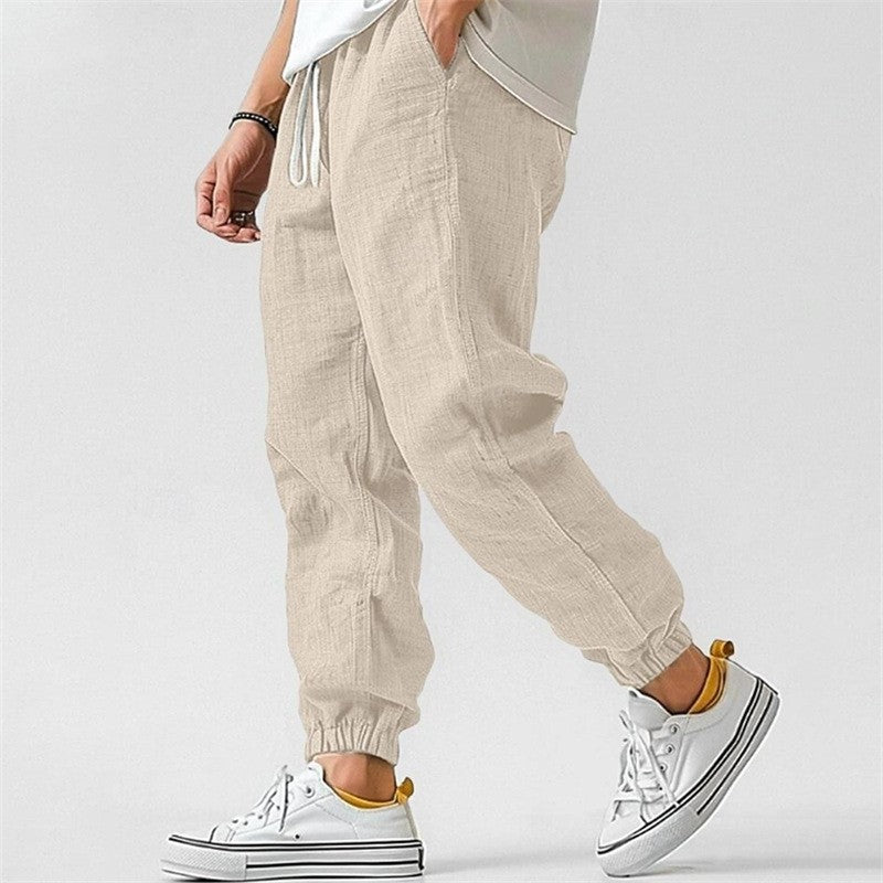 BRAIN™ | Men's Cotton-Linen Joggers