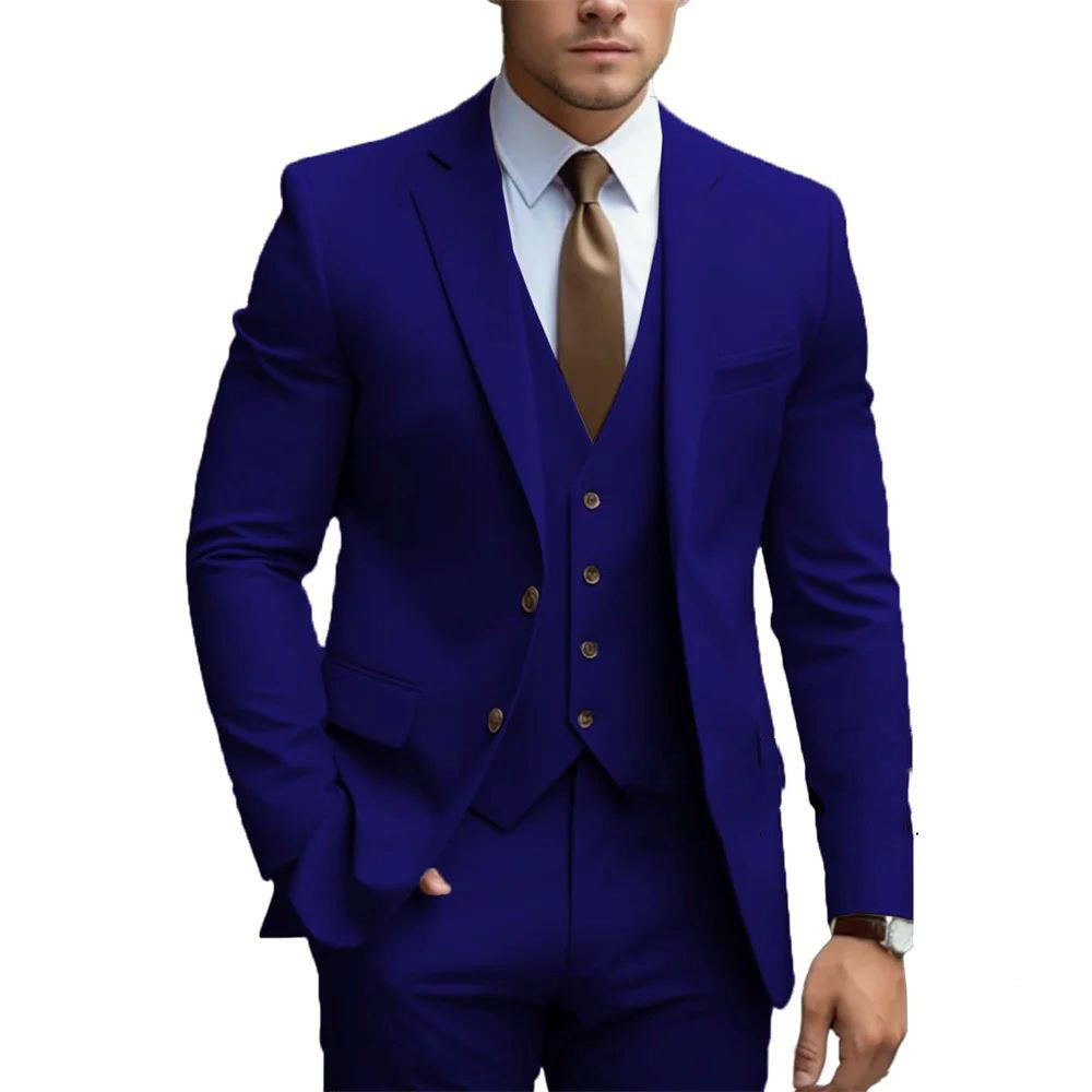 BRAIN™ | Men's Waistcoat & Blazer Suit