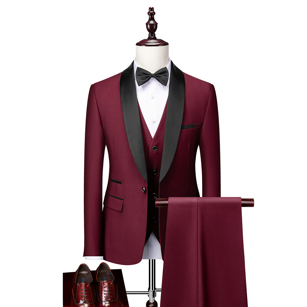 BRAIN™ | Men's Satin-Trim Evening Tuxedo