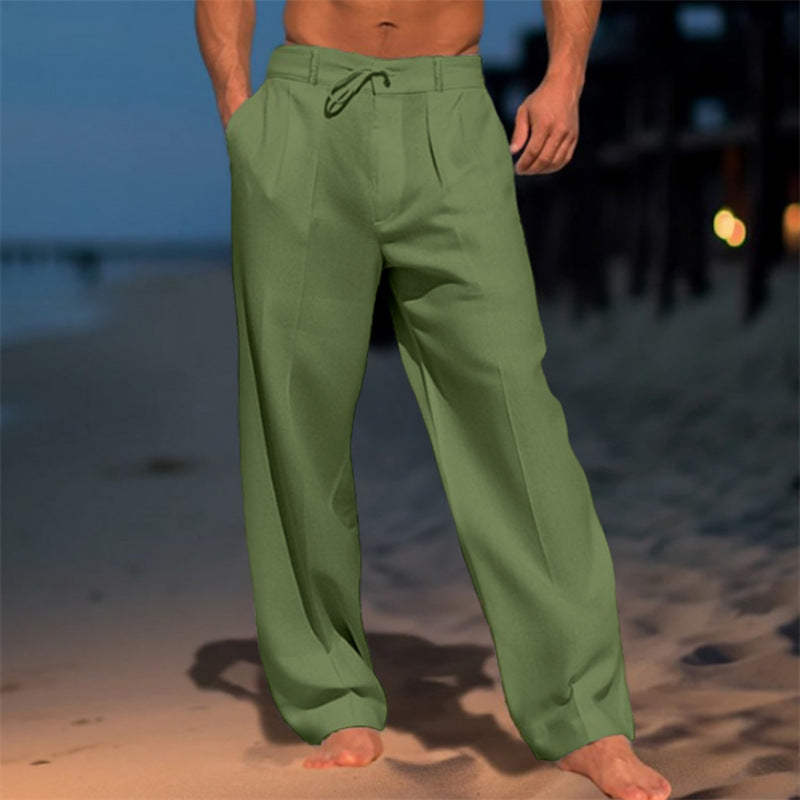 BRIAN™ | Men's Polyester Blend Trousers