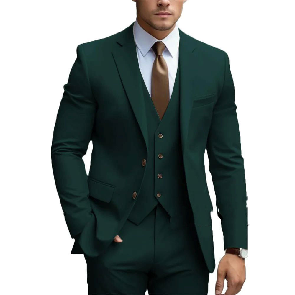BRAIN™ | Men's Waistcoat & Blazer Suit
