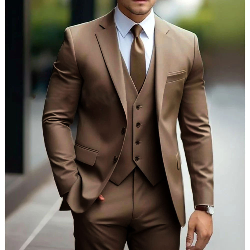 BRAIN™ | Men's Waistcoat & Blazer Suit