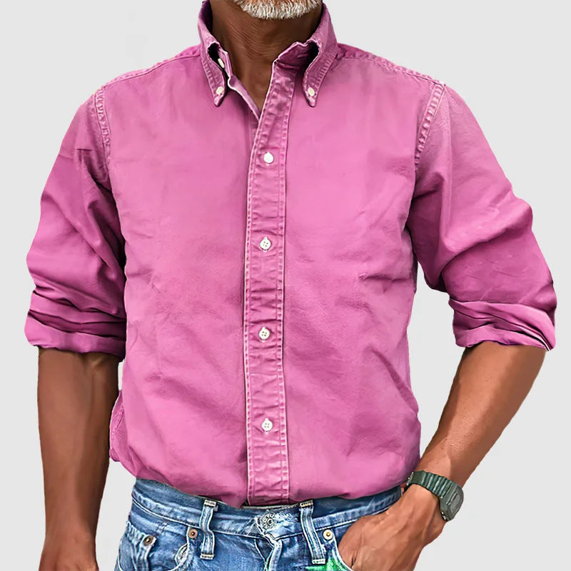 BRIAN™ | Men's Classic Cotton Oxford Shirt