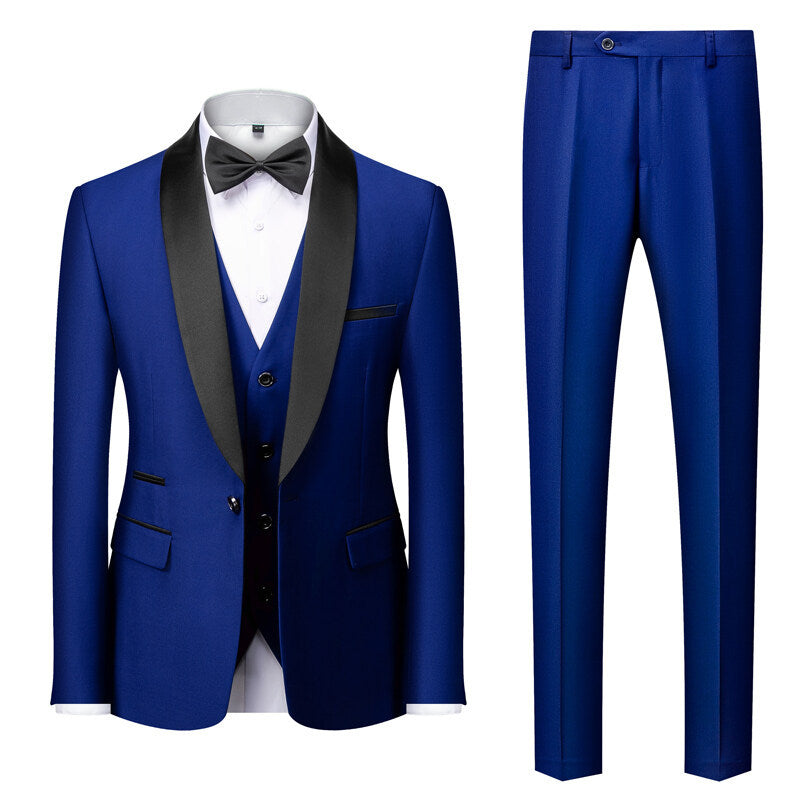 BRAIN™ | Men's Satin-Trim Evening Tuxedo