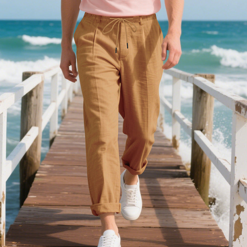 BRIAN™ | Men's Loose-Fit Linen Trousers