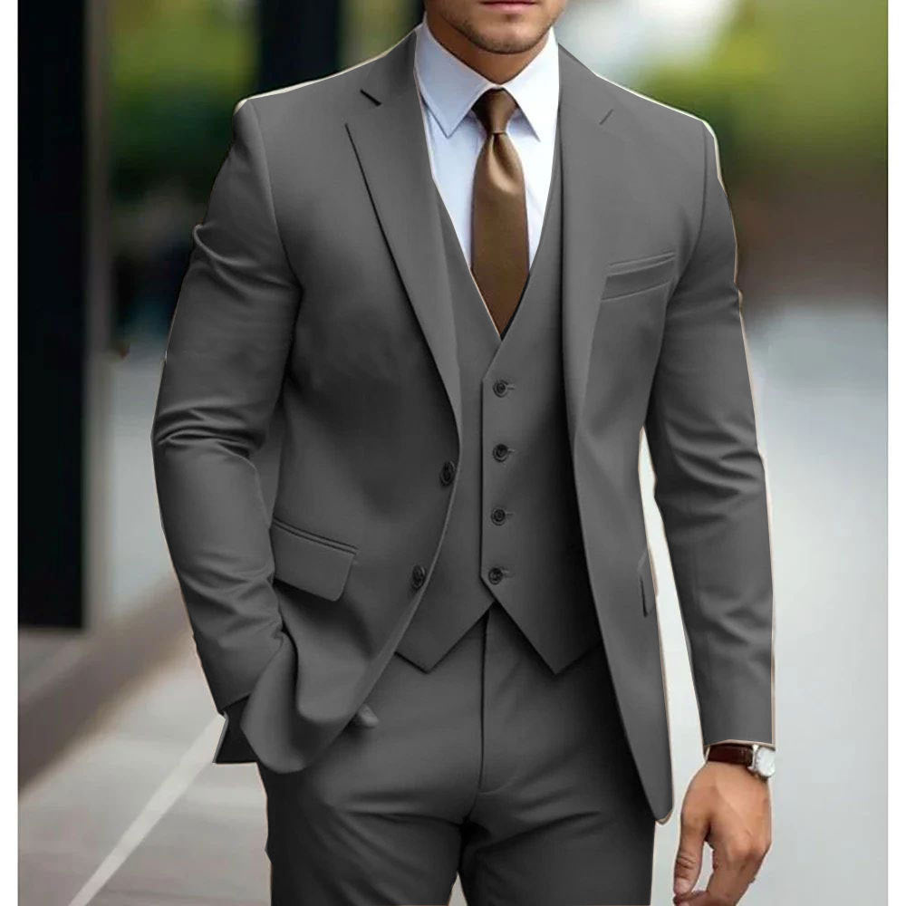 BRAIN™ | Men's Waistcoat & Blazer Suit