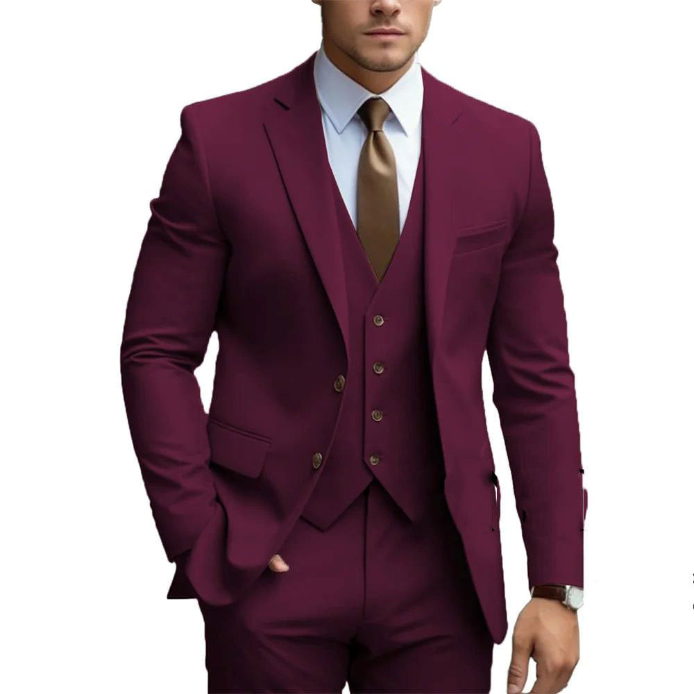 BRAIN™ | Men's Waistcoat & Blazer Suit