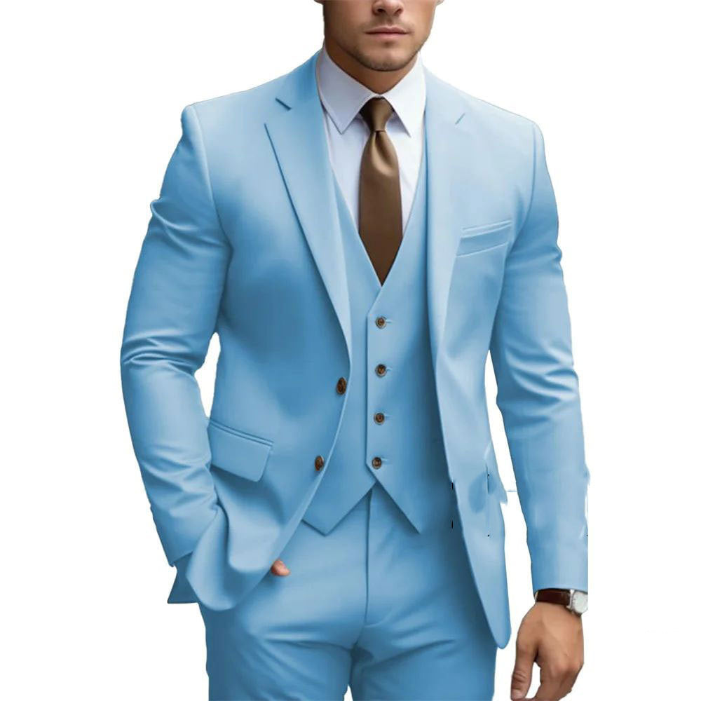 BRAIN™ | Men's Waistcoat & Blazer Suit