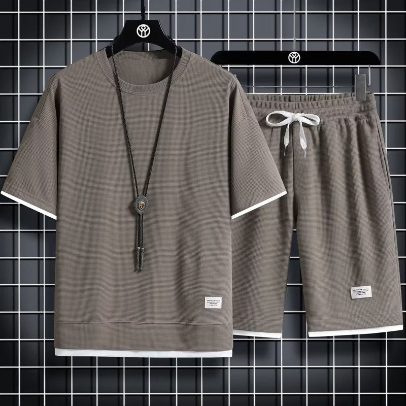 BRAIN™ | Men's Tee Shorts Set