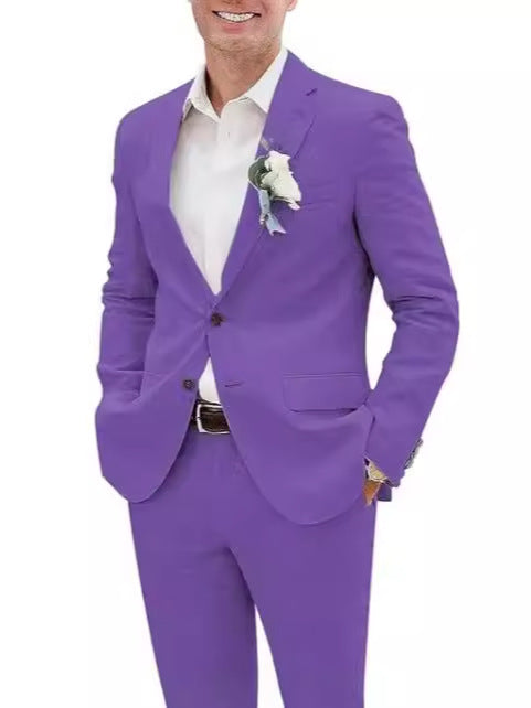 BRAIN™ | Men's Straight-Fit Suit Set