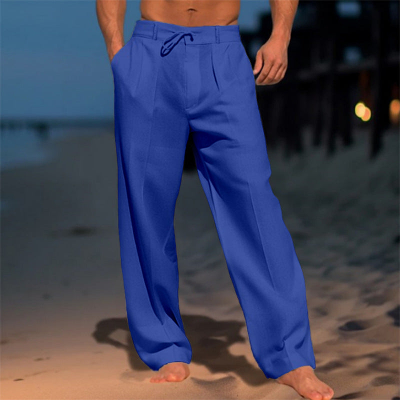 BRIAN™ | Men's Polyester Blend Trousers