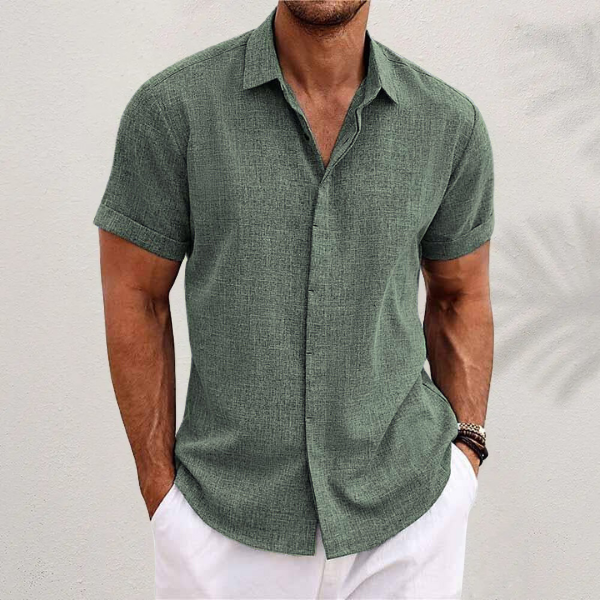 BRAIN™ | Linen Short-Sleeve
