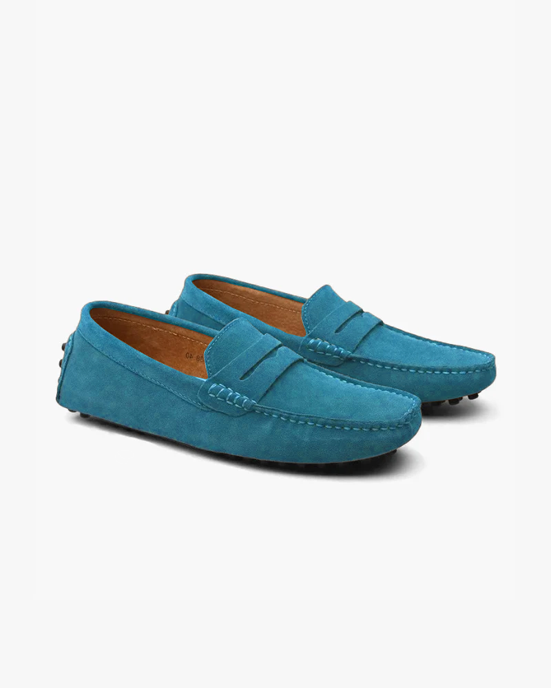 BRAIN™ | Suede driver loafers