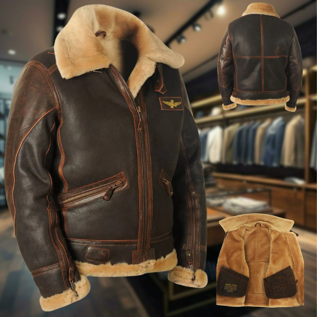 BRIAN™ | CLASSIC AVIATOR JACKET