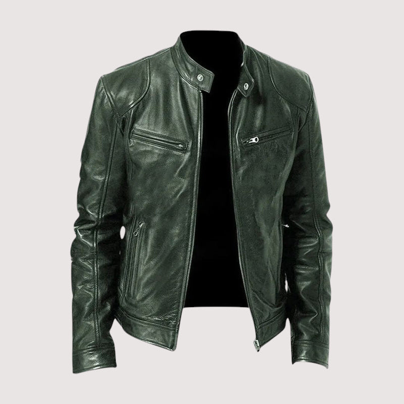 BRIAN™ | ELEGANT LEATHER JACKET