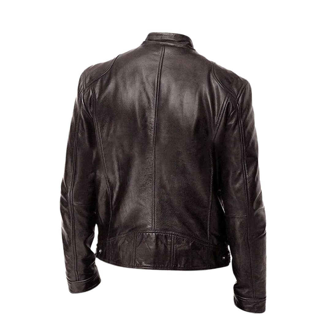 BRIAN™ | ROUSSEL PARIS Casual Leather Jacket