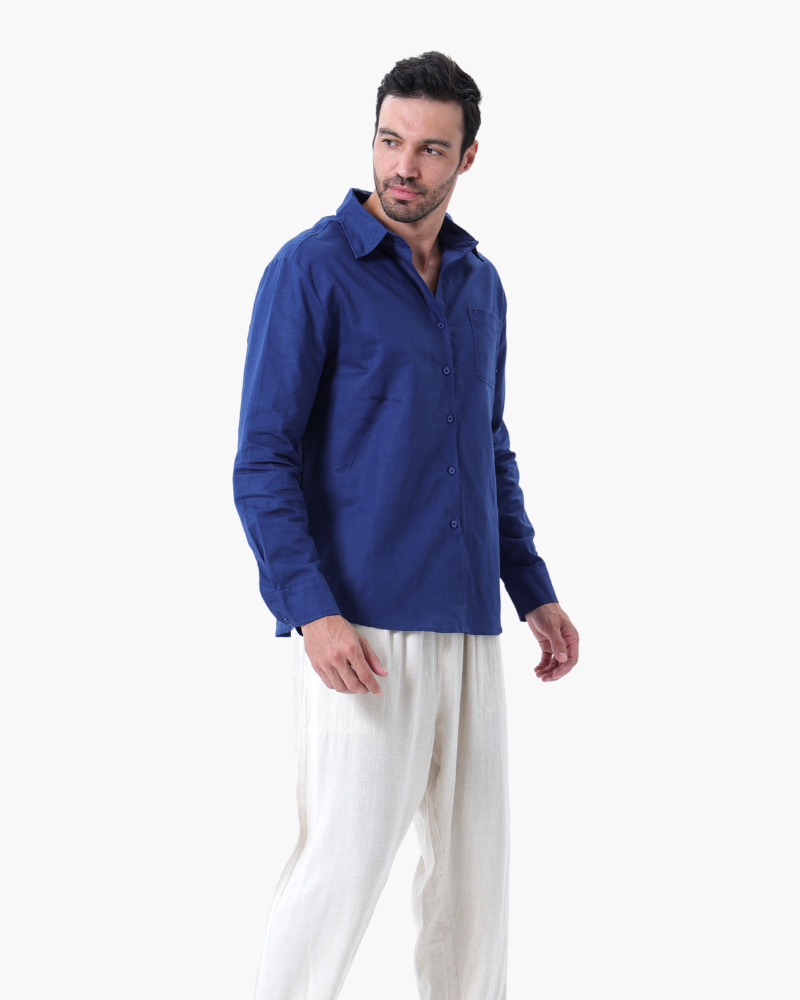 BRAIN™ | Long-sleeve linen set