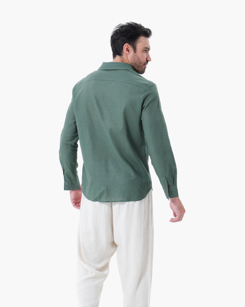 BRAIN™ | Long-sleeve linen set