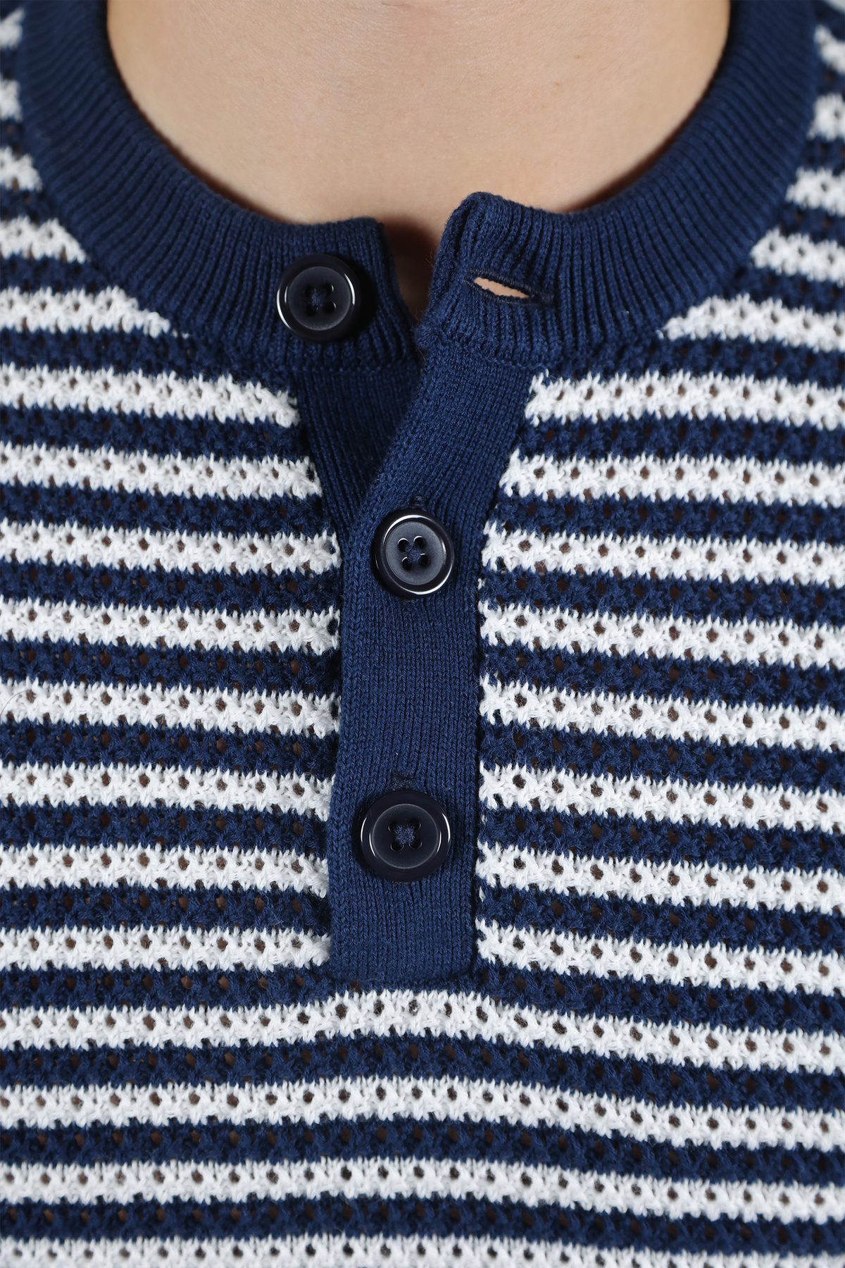 BRIAN™ | KNITTED SAILOR HENLEY