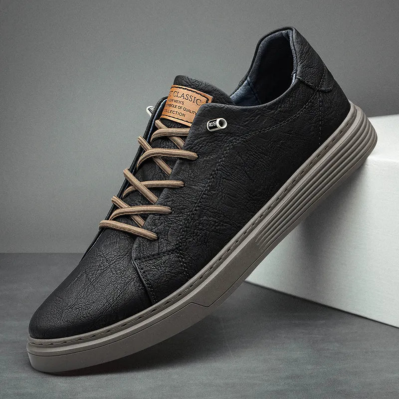 BRIAN™ | Leather Oxford Sneakers